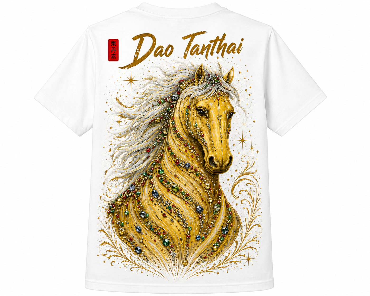 Dao Tanthai Golden Spirit Horse T-Shirt