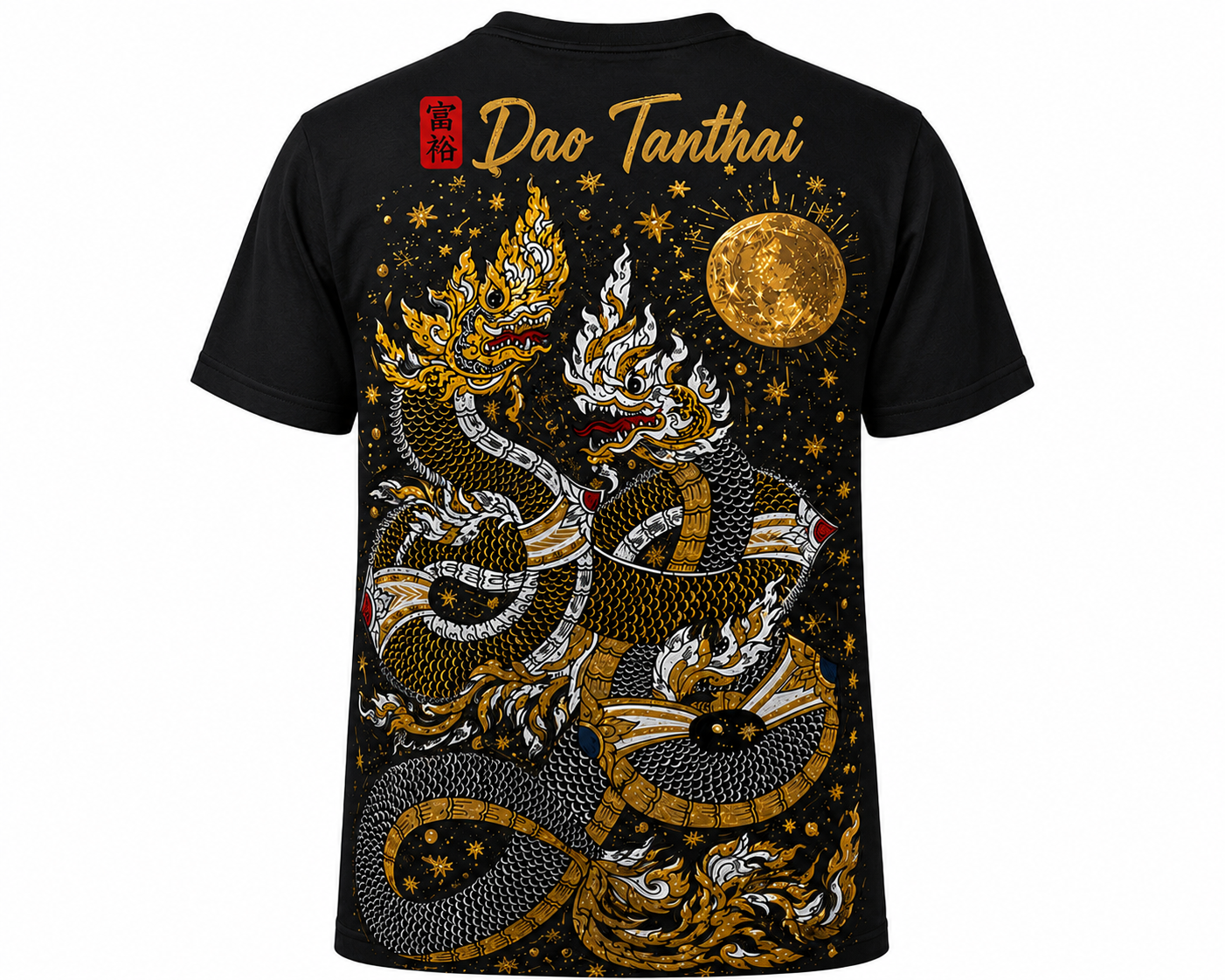 Dao Tanthai Twin Dragon T-Shirt