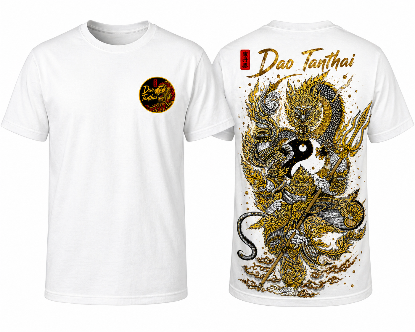 Dao Tanthai Warrior Spirit T-Shirt – White